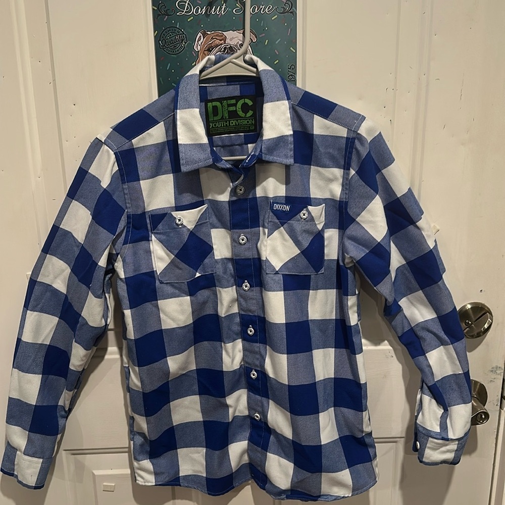 Dixxon Flannel Co DFC Youth Division Boys Plaid Shirt